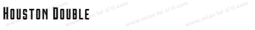 Houston Double字体转换